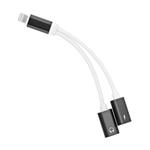 Adapter Apple iPhone Lightning - 2x Lightning (HF, nabíjení) černá