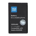 Baterie Blue Star pro Nokia 5220, 6303c, 3720c, C5, ... (BL-5CT) 1200 mAh Li-Ion Premium