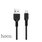 Data kabel HOCO X13 Easy charged, microUSB, 2A, 1m, černá