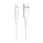 Data kabel HOCO X25 Soarer, Lightning, 2A, 1m, bílá