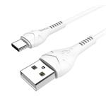 Data kabel HOCO X37 Cool power, USB-C, 3A, 1m, bílá