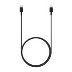 Data kabel Samsung EP-DW767JBE USB-C/USB-C, 3A, 1,8m, černá (OOB BULK)