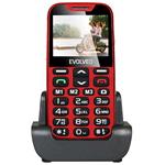 Evolveo EP-600 EasyPhone XD, Red pro seniory + nabíjecí stojánek