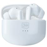 HF, sluchátka Bluetooth 3mk LifePods, stereo, nabíjecí pouzdro, bílá