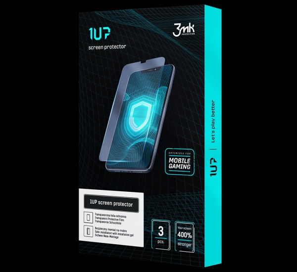 Fólie ochranná 3mk 1UP pro Samsung Galaxy S21+ (SM-G996) 3ks
