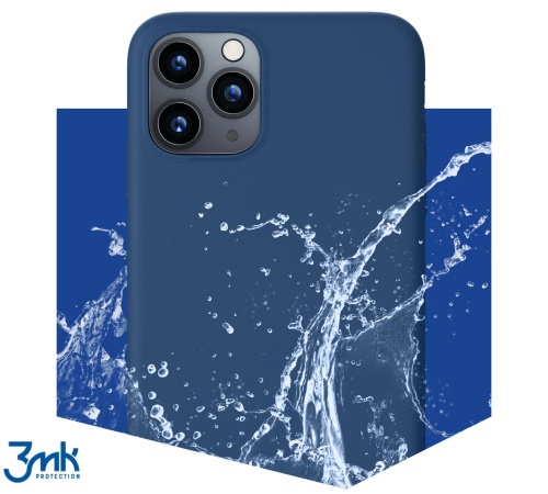 Kryt ochranný 3mk Matt Case pro Apple iPhone 13, blueberry/modrá