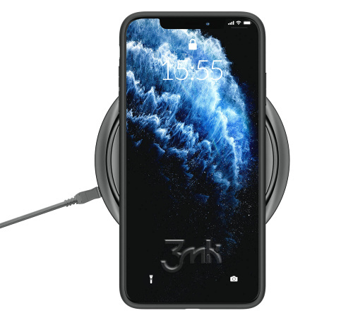 Kryt ochranný 3mk Matt Case pro Xiaomi Mi 11 Lite 4G/5G / Mi 11 Lite 5G NE, černá