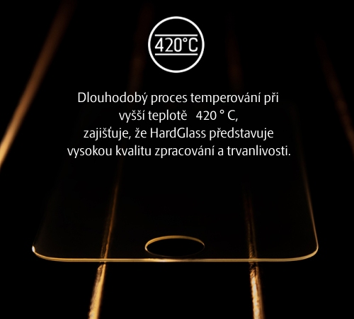 Tvrzené sklo 3mk HardGlass pro Samsung Galaxy S21 FE (SM-G990)