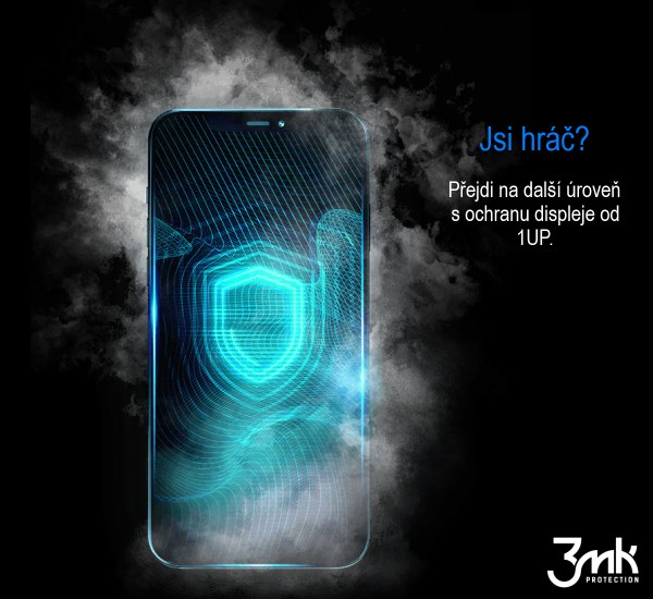 Fólie ochranná 3mk 1UP pro Samsung Galaxy S22+ (SM-S906) 3ks