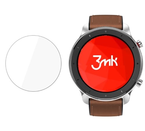 Hybridní sklo 3mk Watch pro Xiaomi Amazfit GTR 47mm (3ks)