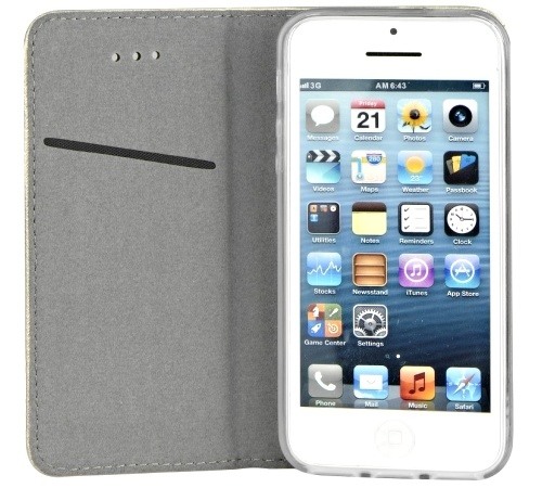 Pouzdro kniha Smart pro Apple iPhone 12 Pro Max, černá