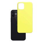 Kryt ochranný 3mk Matt Case pro Apple iPhone 13 mini, lime/žlutozelená