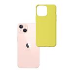 Kryt ochranný 3mk Matt Case pro Apple iPhone 14, lime/žlutozelená