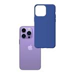 Kryt ochranný 3mk Matt Case pro Apple iPhone 14 Pro, blueberry/modrá