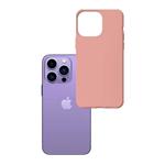 Kryt ochranný 3mk Matt Case pro Apple iPhone 14 Pro, lychee/růžová