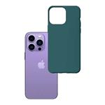 Kryt ochranný 3mk Matt Case pro Apple iPhone 14 Pro Max, lovage/tmavě zelená