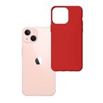 Kryt ochranný 3mk Matt Case pro Apple iPhone 14, strawberry/červená