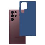 Kryt ochranný 3mk Matt Case pro Samsung Galaxy S22 Ultra (SM-S908) blueberry/modrá