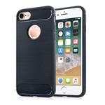 Kryt ochranný CARBON pro Apple iPhone 7 / 8 / SE (2020/2022) černá