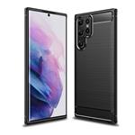 Kryt ochranný CARBON pro Samsung Galaxy S22 Ultra (SM-S908) černá