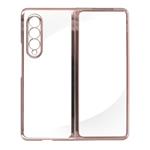 Kryt ochranný Forcell FOCUS pro Samsung Galaxy Z Fold 3, růžově-zlatá