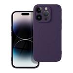 Kryt ochranný Mag Cover pro Apple iPhone 14 Pro Max, silikonový, tmavě fialová