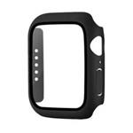 Kryt ochranný polykarbonátový COTEetCI s ochranou displeje pro Apple Watch 7 45 mm černá