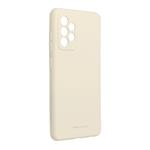 Kryt ochranný Roar Space pro Samsung Galaxy A52 5G / A52 4G LTE, krémová