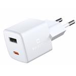 Nabíječka cestovní SWISSTEN GaN 1x USB-C + 1x USB 30W (PD)