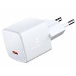 Nabíječka cestovní SWISSTEN GaN USB-C (PD), 33W, bílá