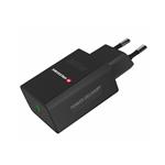 Nabíječka cestovní SWISSTEN USB-C (PD), 25W, černá