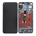ND Honor 20 / Huawei Nova 5T, LCD modul + přední kryt blue/modrá