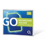 O2 SIM karta GO NEOMEZENÉ VOLÁNÍ, kredit 150 Kč + 300 MB/den zdarma