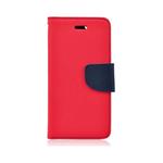 Pouzdro kniha Fancy pro Samsung Galaxy M21 (SM-M215) červeno-modrá (BULK)