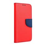 Pouzdro kniha Fancy pro Xiaomi Redmi Note 9T, červeno-modrá (BULK)