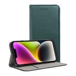 Pouzdro Smart Magneto pro Samsung Galaxy A14 4G / A14 5G (SM-A145/ A146) tmavě zelená