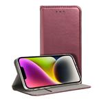 Pouzdro Smart Magneto pro Samsung Galaxy A14 4G / A14 5G (SM-A145/ A146) vínová