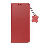 Pouzdro SMART PRO pro Redmi Note 12 4G, kůže vínová