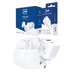 SET 3mk HF, sluchátka Bluetooth LifePods + nabíječka 33W GaN