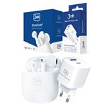 SET 3mk HF, sluchátka Bluetooth MovePods + nabíječka 33W GaN