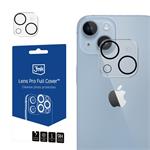 Tvrzené sklo 3mk Lens Pro Full Cover ochrana kamery pro Apple iPhone 13 / iPhone 13 mini