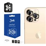 Tvrzené sklo 3mk Lens Pro ochrana kamery pro Apple iPhone 13 Pro / iPhone 13 Pro Max, Gold