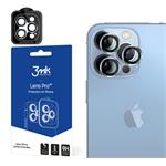 Tvrzené sklo 3mk Lens Pro ochrana kamery pro Apple iPhone 14 Pro / iPhone 14 Pro Max, Silver