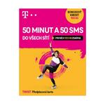 Twist  SIM karta 50 minut a 50 SMS do všech sítí (Bonus kredit 100Kč)