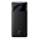 Zdroj externí BASEUS Bipow Overseas Edition 30000mAh, 2x USB, 1x PD20W, PowerBank černá