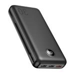 Zdroj externí VEGER L30 30000mAh, PD20W, 3x USB-A, 1x USB-C, černá