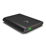 Zdroj externí Viking notebooková power banka Smartech II Quick Charge 3.0 40000mAh, černá